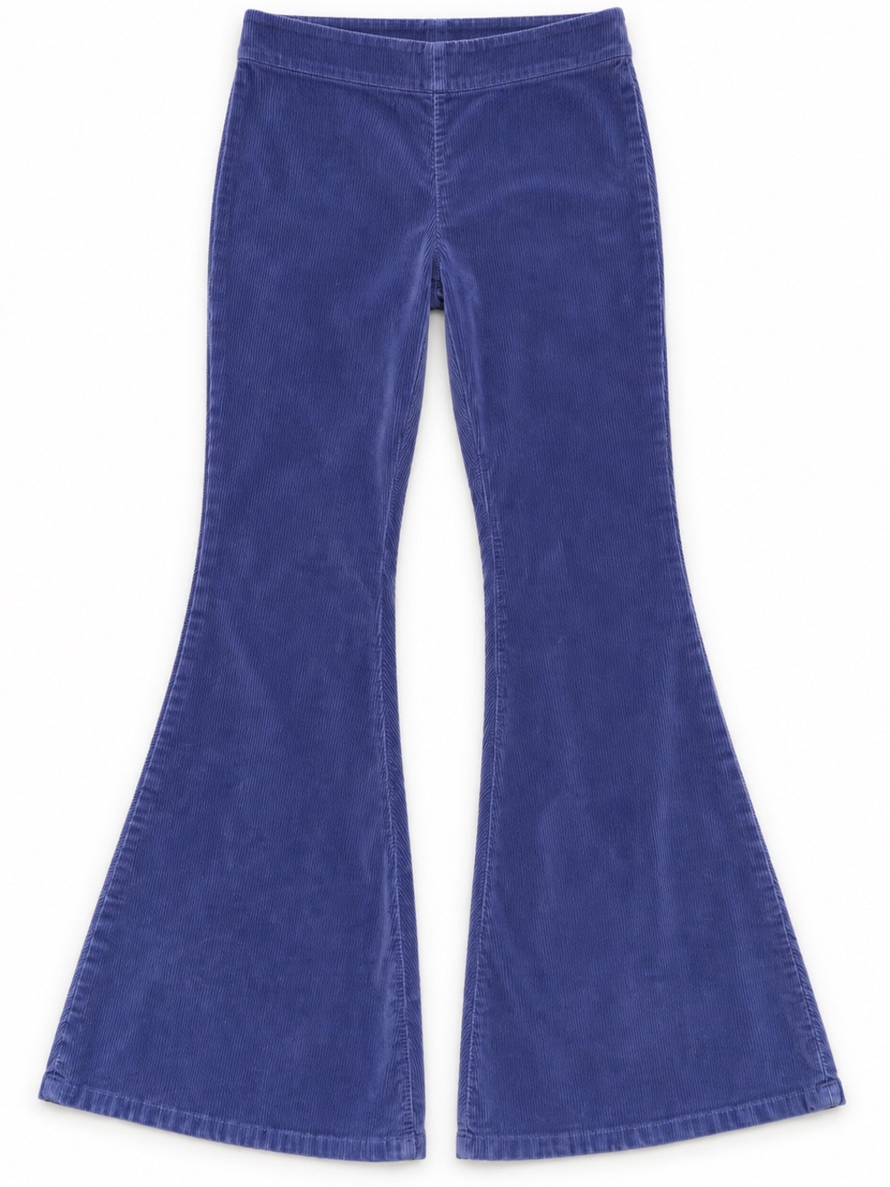 We The Free Blue Corduroy Flare Pants